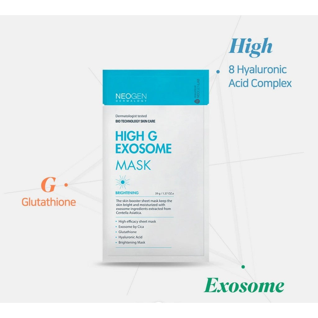 NEOGEN DERMALOGY High G Exosome Mask Sheet (39g) 5EA