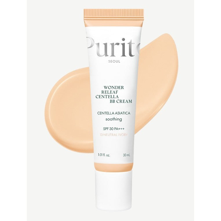PURITO Wonder Releaf Centella BB Cream SPF30 PA+++ 30ml 6 color