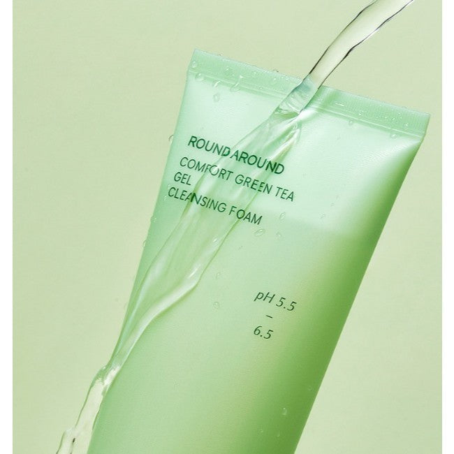 ROUND A’ROUND Green Tea Pure Cleansing Foam 200ml / 2 types