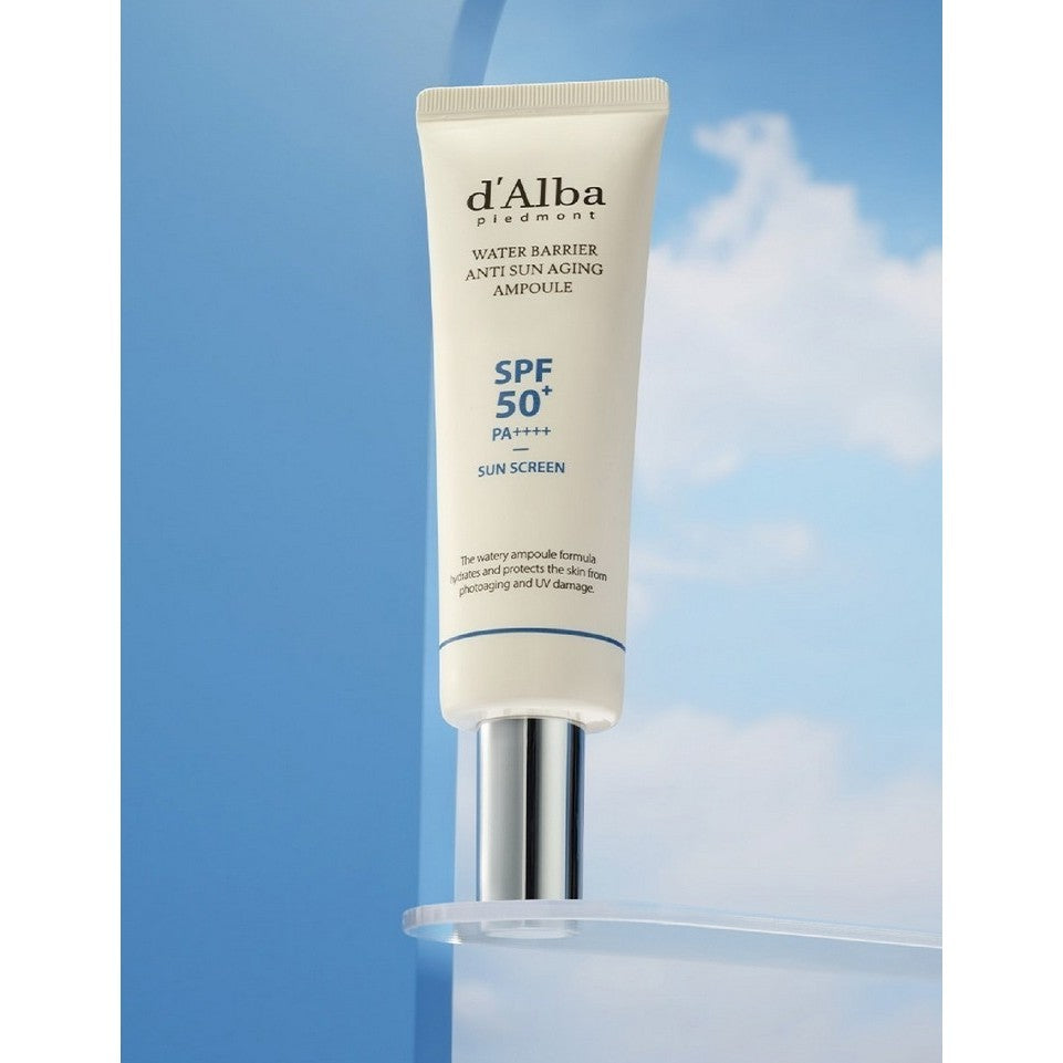 [NEW] d'alba Water Barrier Anti Sun Aging Ampoule, 50mL (SPF50+ PA++++)