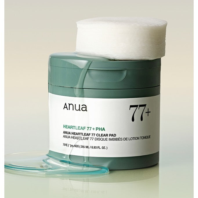ANUA Heartleaf 77 Clear Pad 70 Pads 160ml
