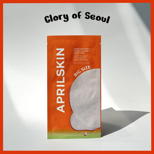 APRILSKIN Carrotene Ipmp Instant Calming Serum Pads 1 Sheet