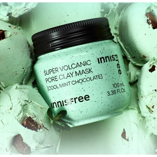 [NEW] INNISFREE Super Volcanic Pore Clay Mask - Cool Mint Chocolate 100ml