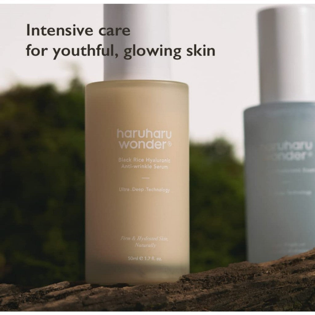 Haruharu Wonder Black Rice Hyaluronic Anti-Wrinkle Serum, 50mL