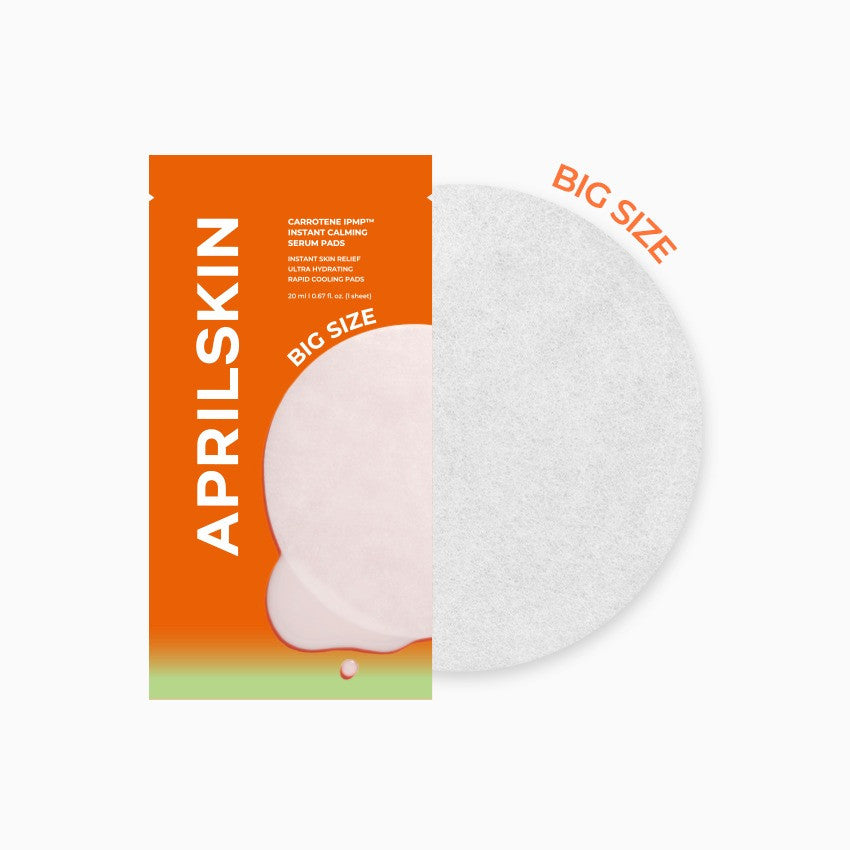 APRILSKIN Carrotene Ipmp Instant Calming Serum Pads 1 Sheet