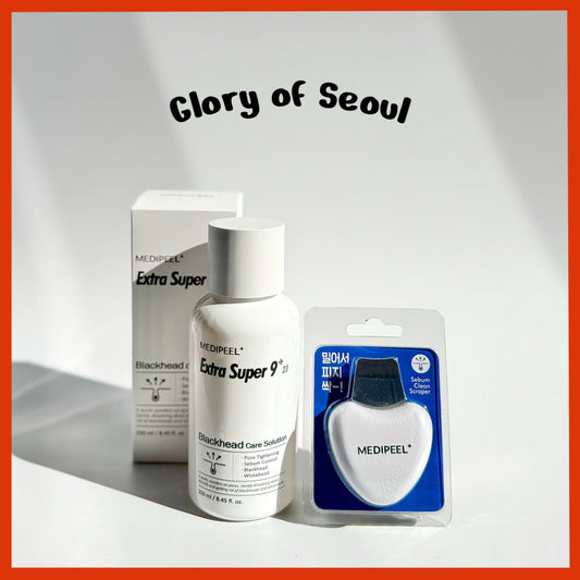[SET] MEDIPEEL Extra Super 9 + 2.0 Sebum Cleaner & Scraper Set