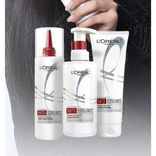 [MINI] L'Oreal Paris Bond Repair Shampoo / Treatment / Hair Pack 100ml
