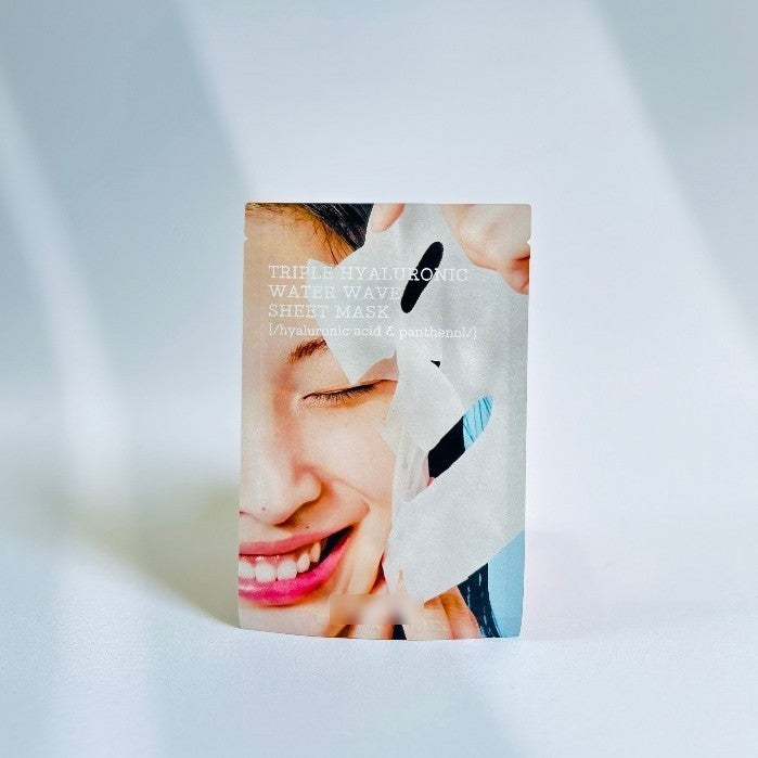 Mask Pack Pure Fit Cica Calming True/Propolis Nourishing/TRIPLE HYALURONIC WATER WAVE SHEET MASK