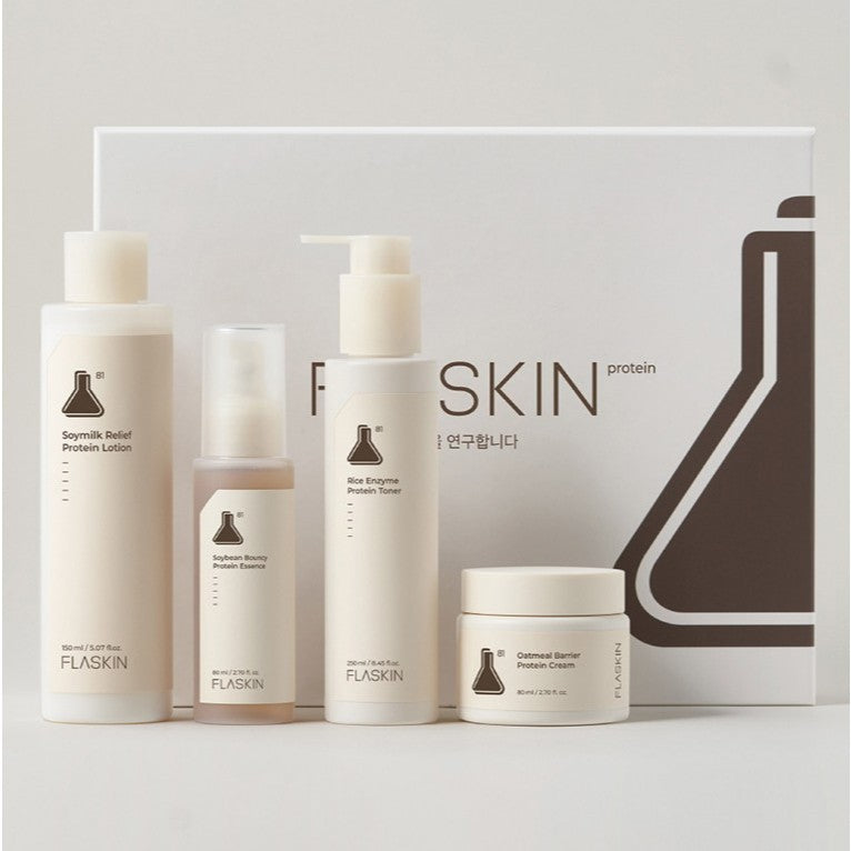 FLASKIN Protein 90-Day Skincare Set