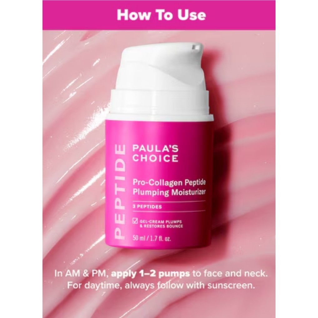 Paula's Choice Pro-Collagen Peptide Plumping Moisturizer 15ml / 50ml