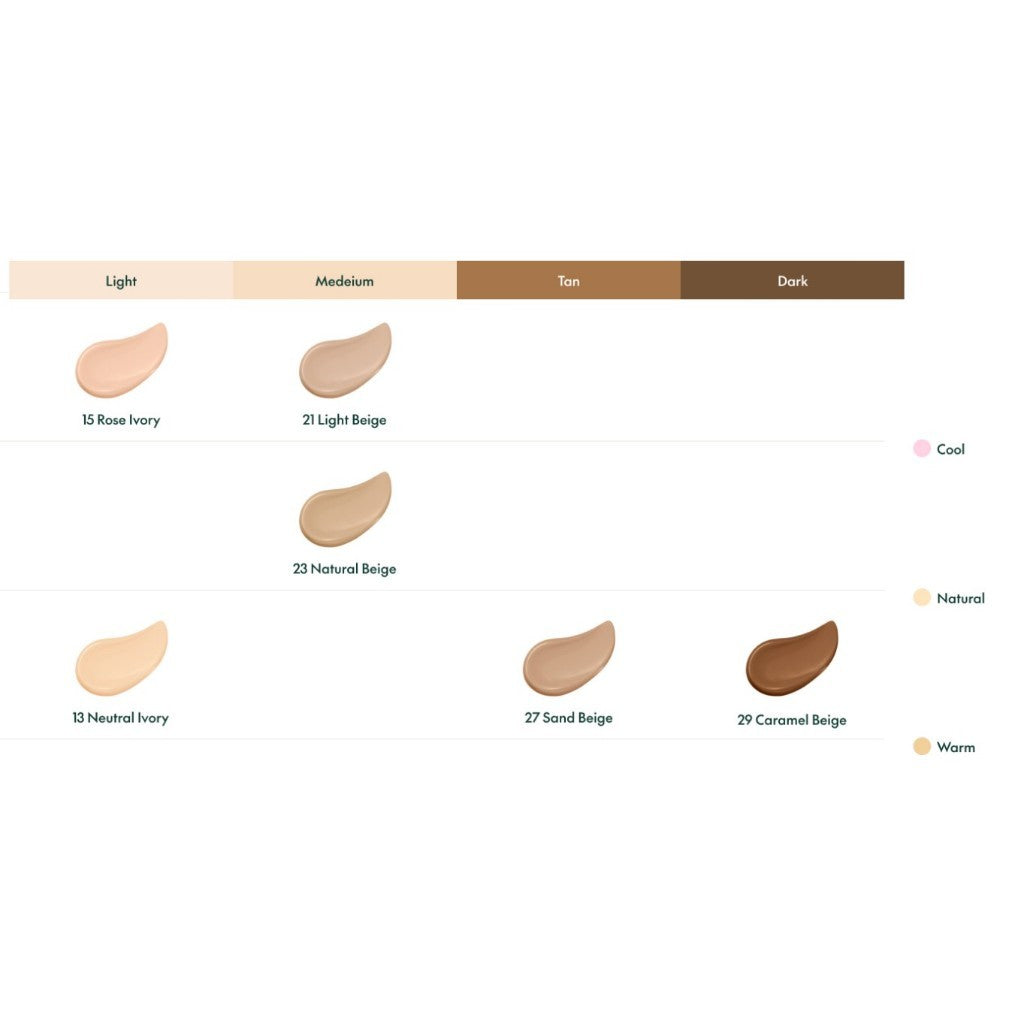 PURITO Wonder Releaf Centella BB Cream SPF30 PA+++ 30ml 6 color