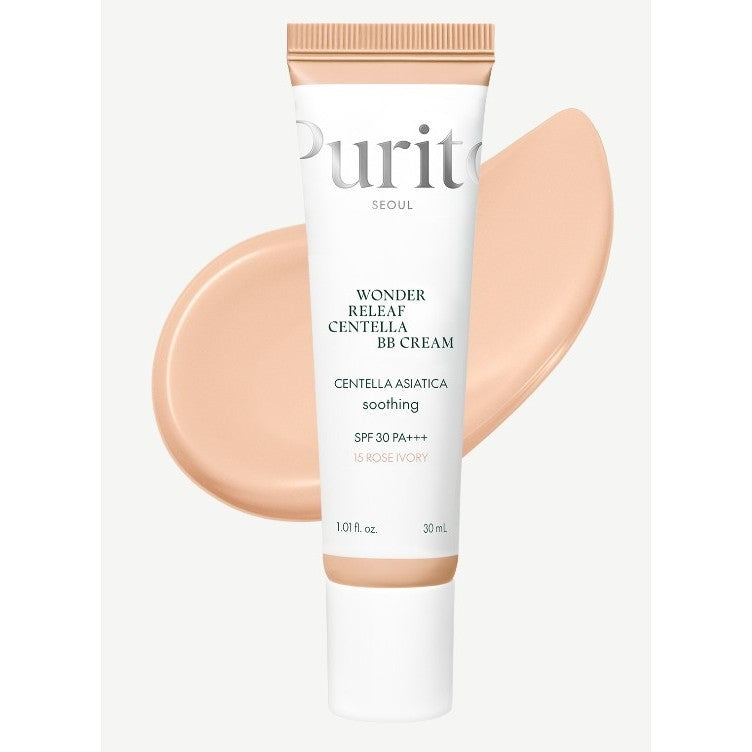 PURITO Wonder Releaf Centella BB Cream SPF30 PA+++ 30ml 6 color