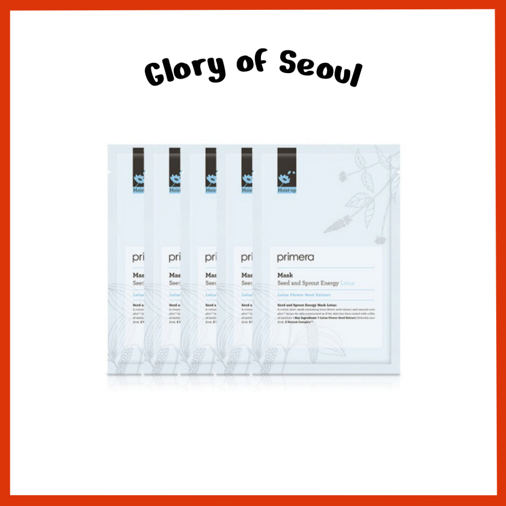 Primera Seed and Sprout Energy Mask Set(20ml x 5 pcs)