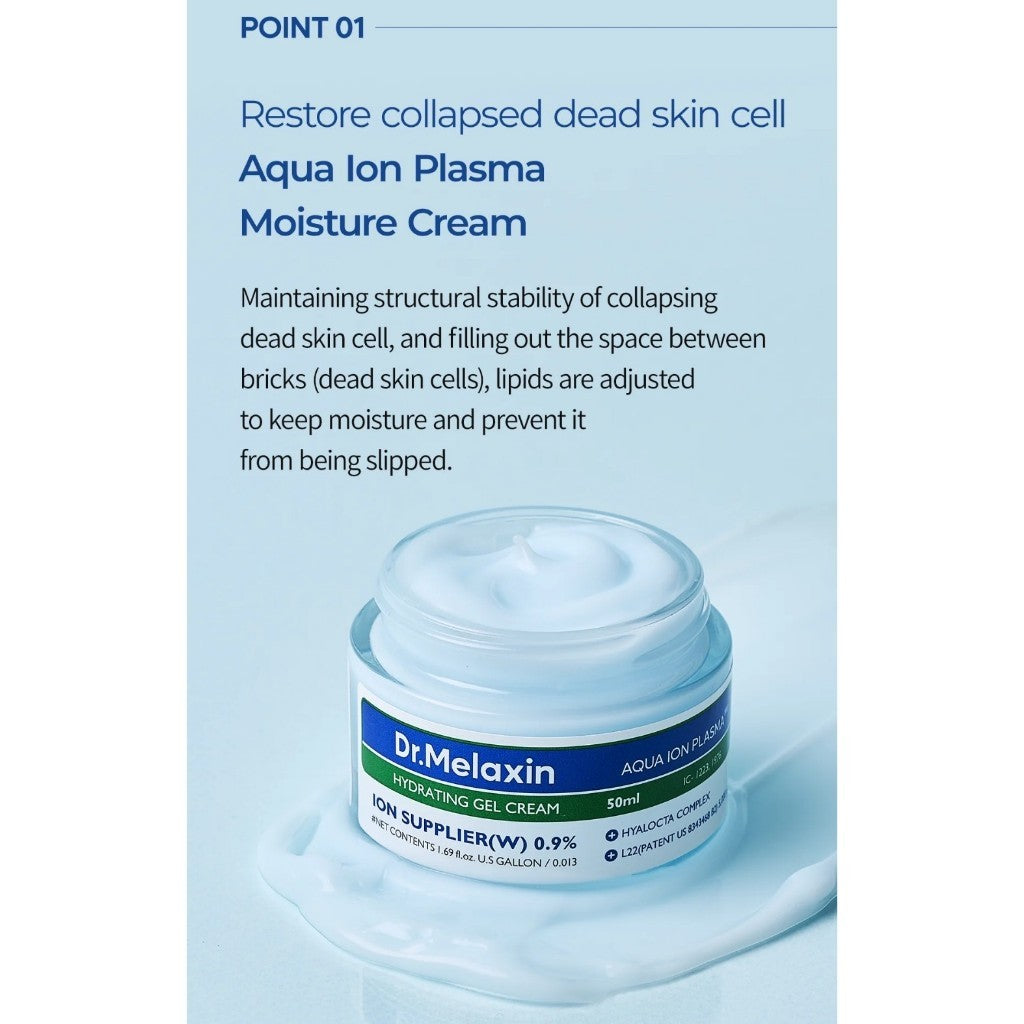Dr.Melaxin Aqua Ion Plasma Hydrating Gel Cream 50ml