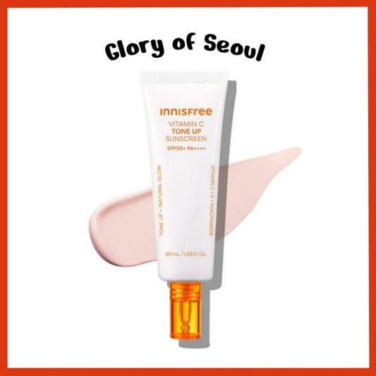 INNISFREE Vita C Tone Up Sunscreen, 50mL | SPF50+/PA++++