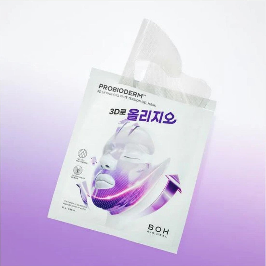 [Oligio Edition] BIOHEAL BOH Probioderm 3D Lifting Full Face Tension Gel Mask Sheet 1 Sheet