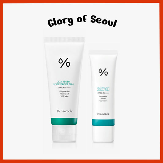 DR.CEURACLE Cica Regan Sunscreen 2 types