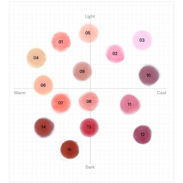 OIAD Silverpulse Moussecream Lip & Cheek 15 colors