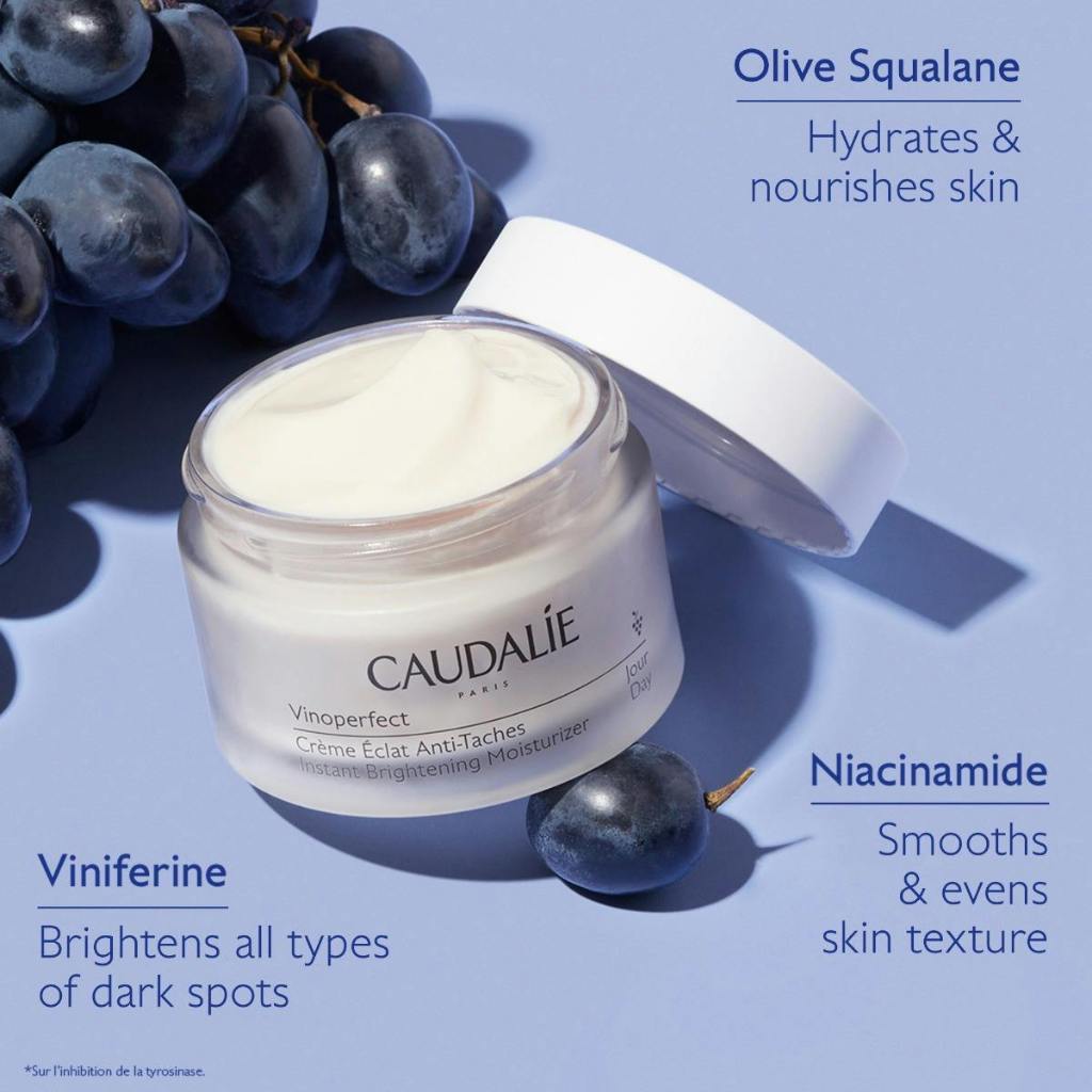 [MINI] CAUDALIE Vinoperfect Instant Brightening Moisturizer with Niacinamide 15ML
