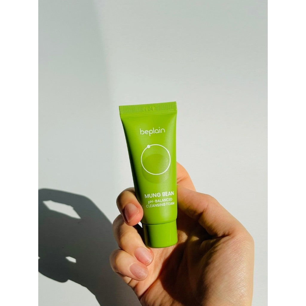 [MINI] beplain Mung Bean Miniature Collection (3 Types) │ Foam 20ml / Oil 50ml / Cream 20ml