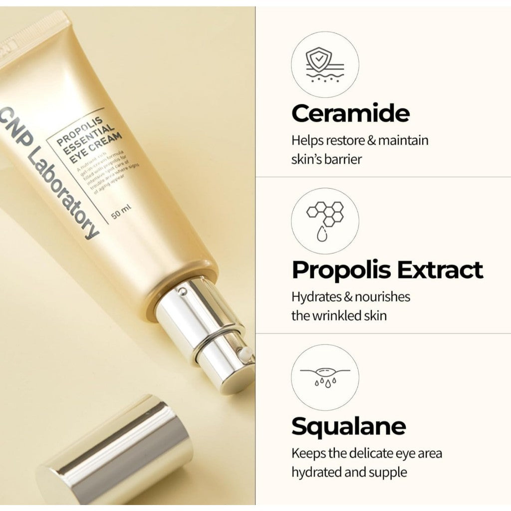CNP Propolis Eye Cream, 50mL | Nourishing Eye Cream with Propolis Extract