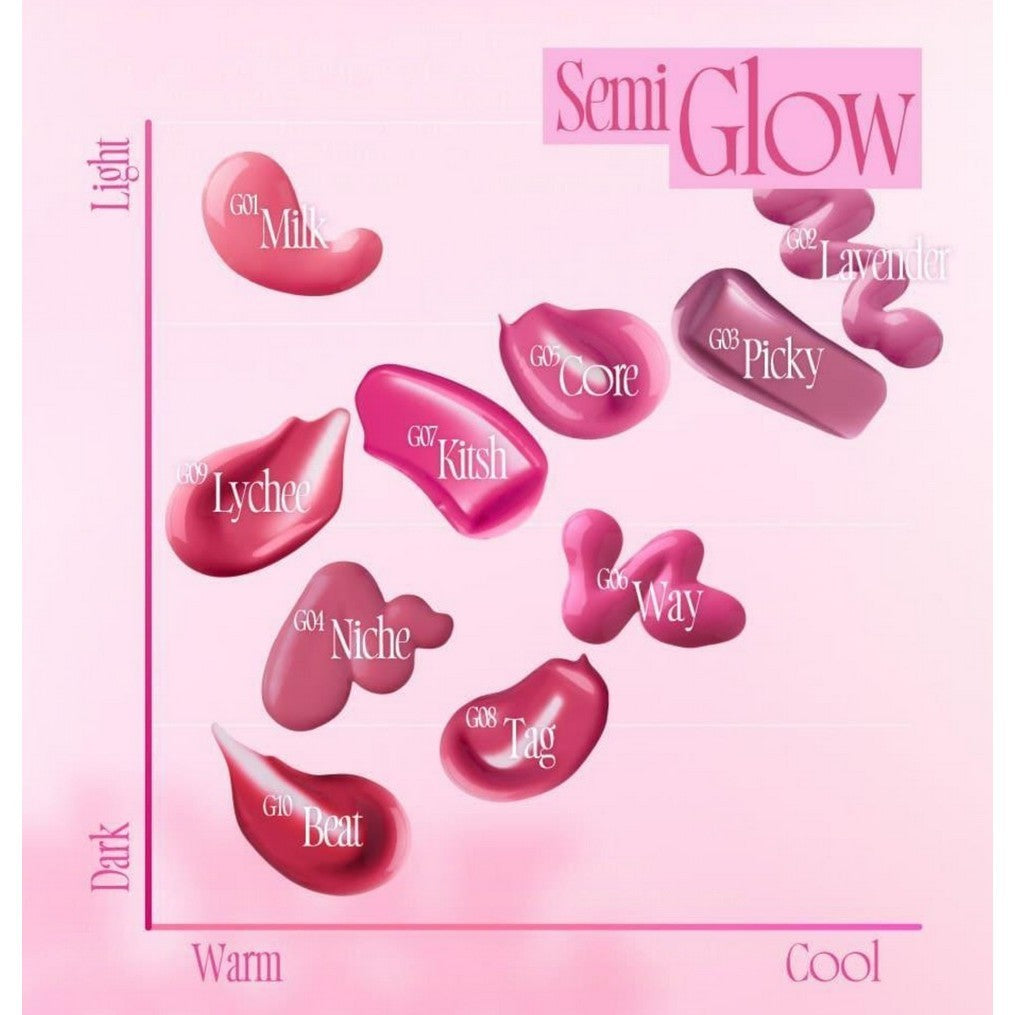 [NEW] FWEE Pink Obsession Stay-Fit Lip Tint, 3.8g (Semi Matte / Semi Glow)