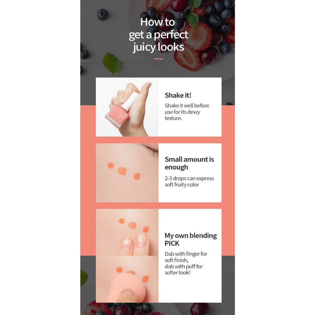 A'PIEU JUICY-PANG WATER BLUSHER 9g 12color