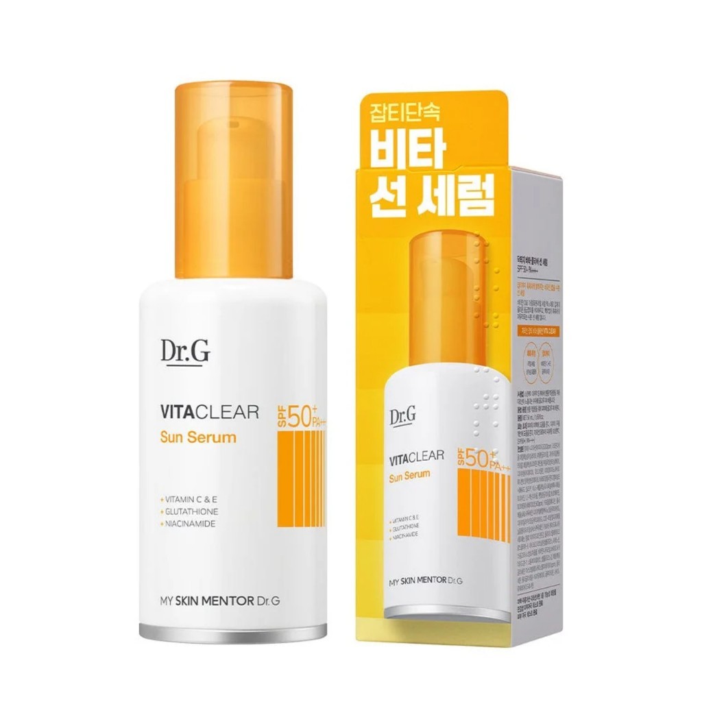 Dr.G VITA CLEAR SUN SERUM, 50mL / WATER PROOF SUNSTICK, 21g (SPF50+/PA++++)