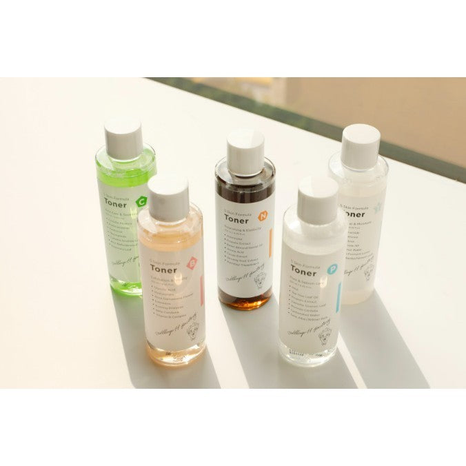 VILLAGE 11 FACTORY Alphabet Formula Toner 5 types 250ml