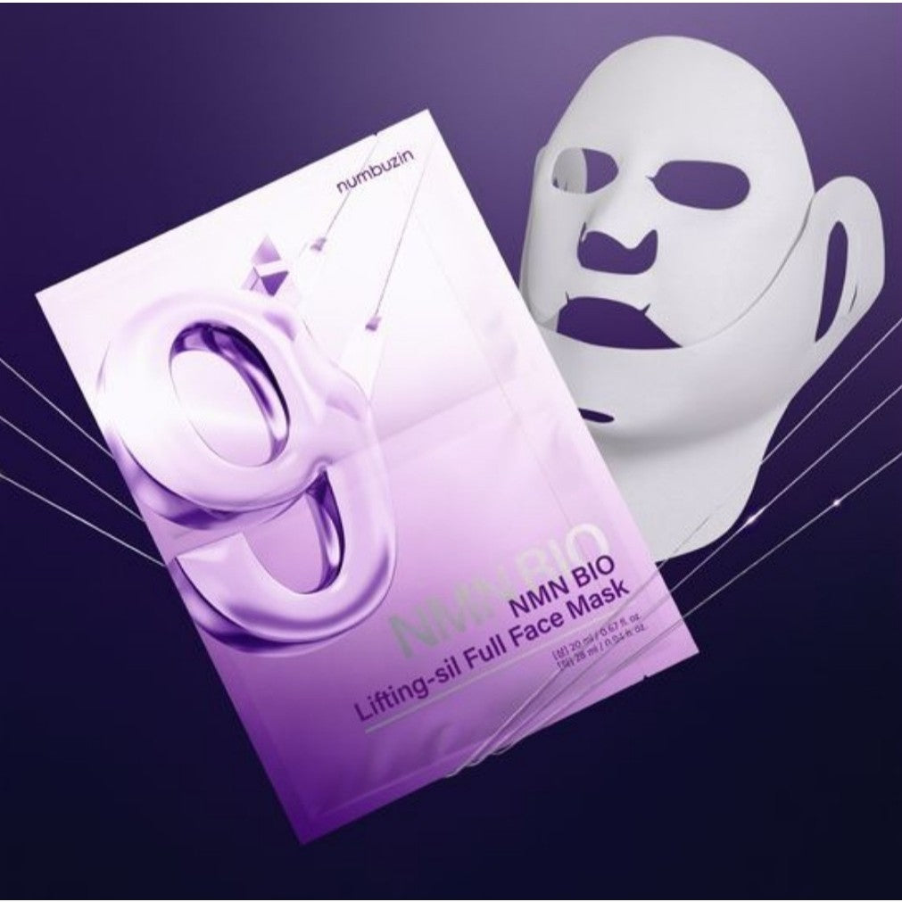 NUMBUZIN Number 9 NMN BIO Lifting Full Face Pack, 1sheet