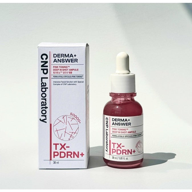 CNP Derma+ Answer Pink Toning Deep In Shot Ampoule 30ml, 15ml