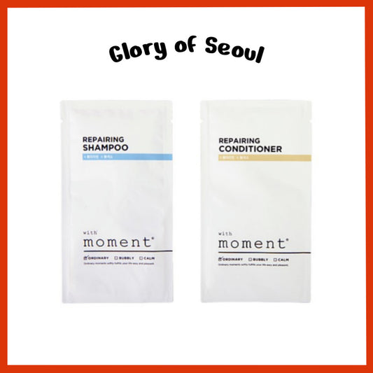 [SAMPLE] WITH MOMENT Shampoo, Conditioner 2 options / 5pcs