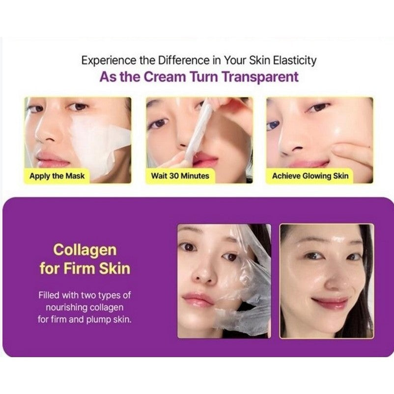 veganifect. Slow And Aging Collagen Wrap Mask, 80mL