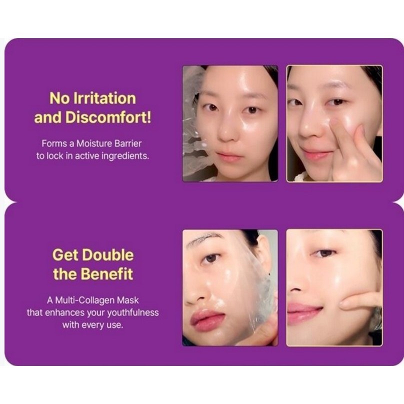 veganifect. Slow And Aging Collagen Wrap Mask, 80mL
