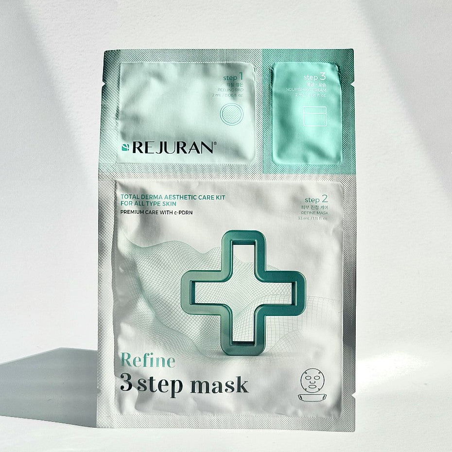 Rejuran Healer skin protection mask / Perfect Healing V Tighter / Refine 3 Step Mask 1ea