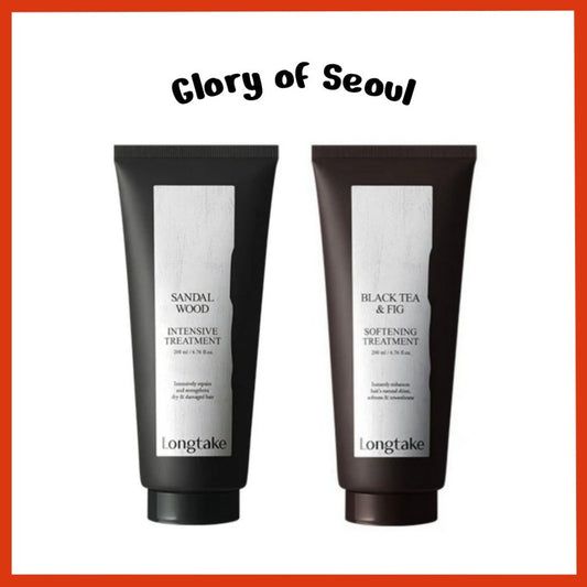 Longtake Treatment 200ml (2 Types) │ Sandalwood Intensive Treatment / Black Tea & Fig Softening Treatment