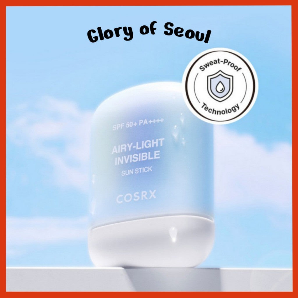 COSRX Airy-Light Invisible Sun Stick SPF50+ PA++++, 19g