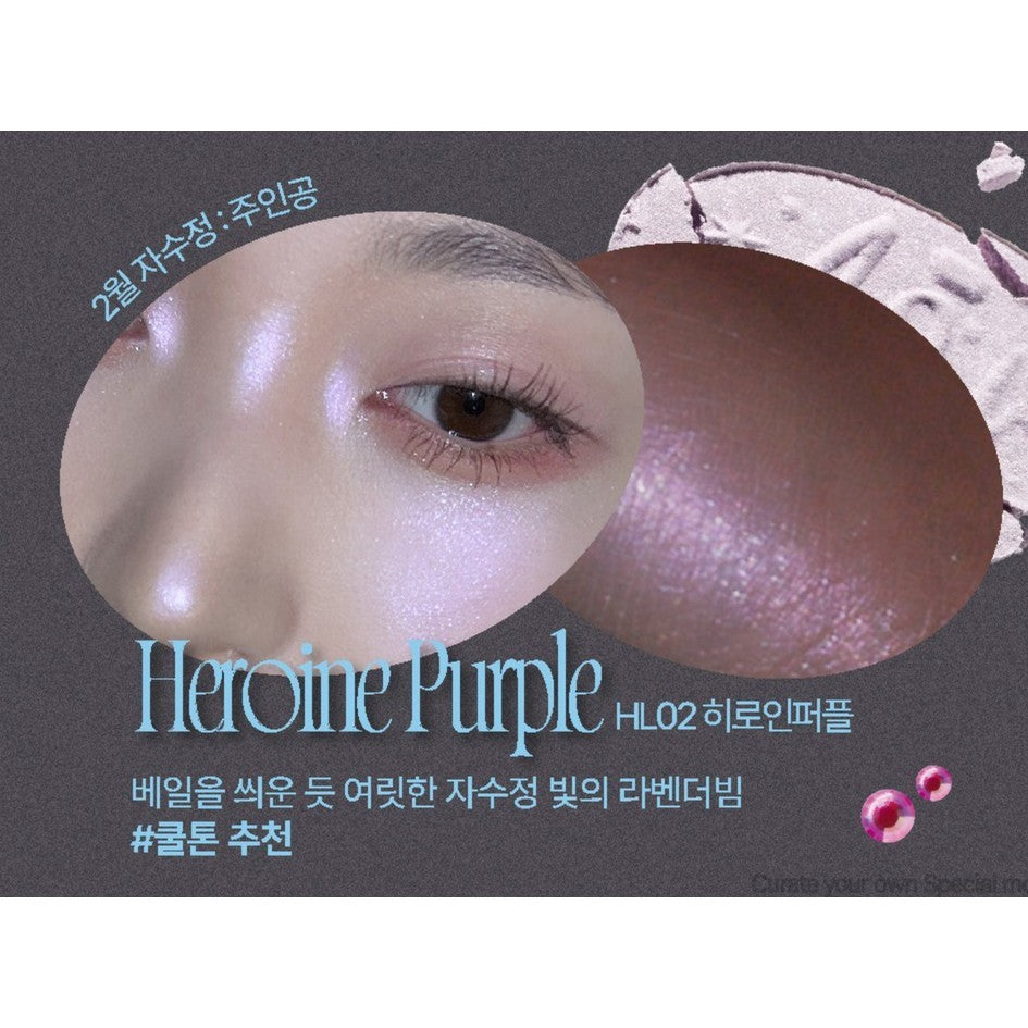 [NEW] Fwee Glitz Stone Highlighter, 5.9g (12 Colors)