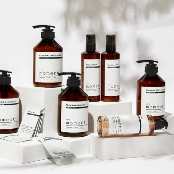 WITH MOMENT Repairing Shampoo / Conditioner 500ml