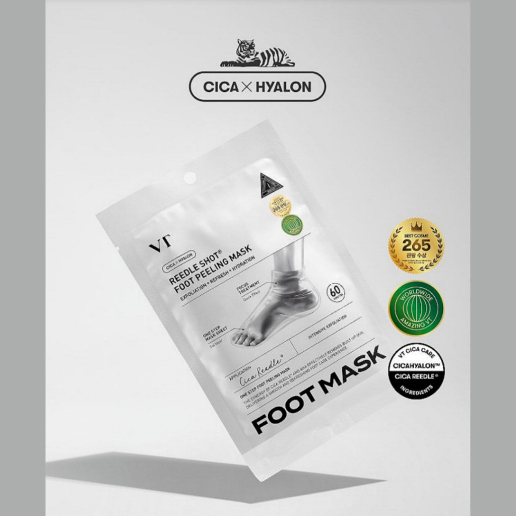 VT Reedle Shot Nourishing Hand Mask / Foot Peeling Mask (1ea, 2 Types)