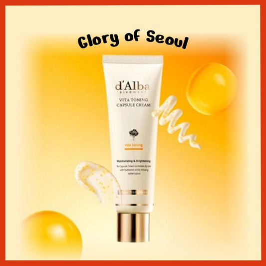 D'ALBA Vita Toning Capsule Cream 55g (Tube)
