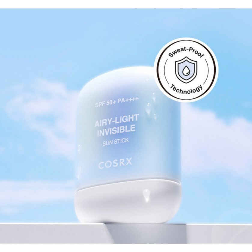 COSRX Airy-Light Invisible Sun Stick SPF50+ PA++++, 19g