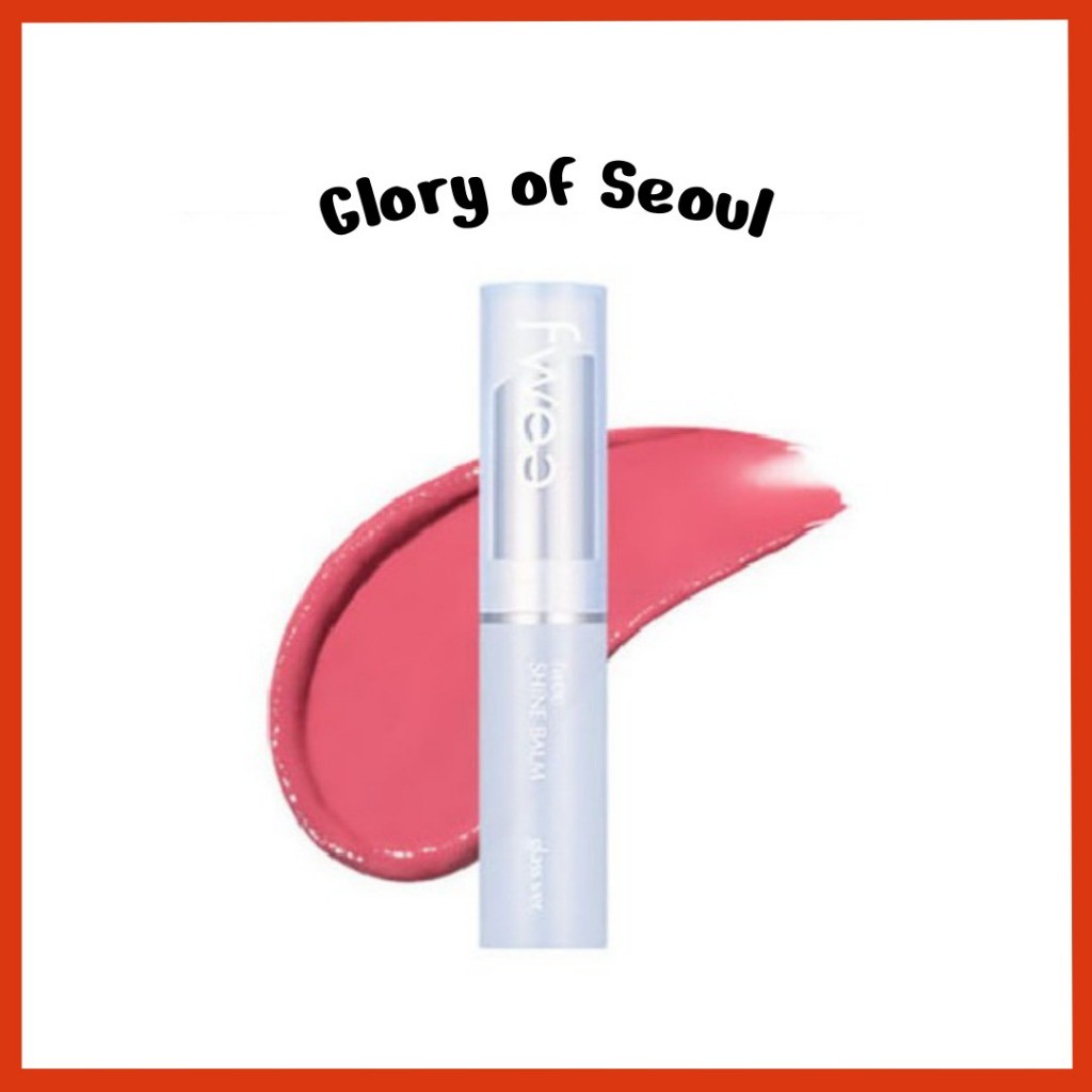 [NEW] FWEE Shine Balm Glass, 4.2g (4 colors)