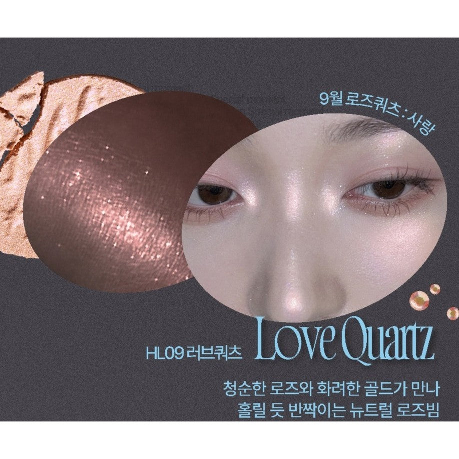 [NEW] Fwee Glitz Stone Highlighter, 5.9g (12 Colors)