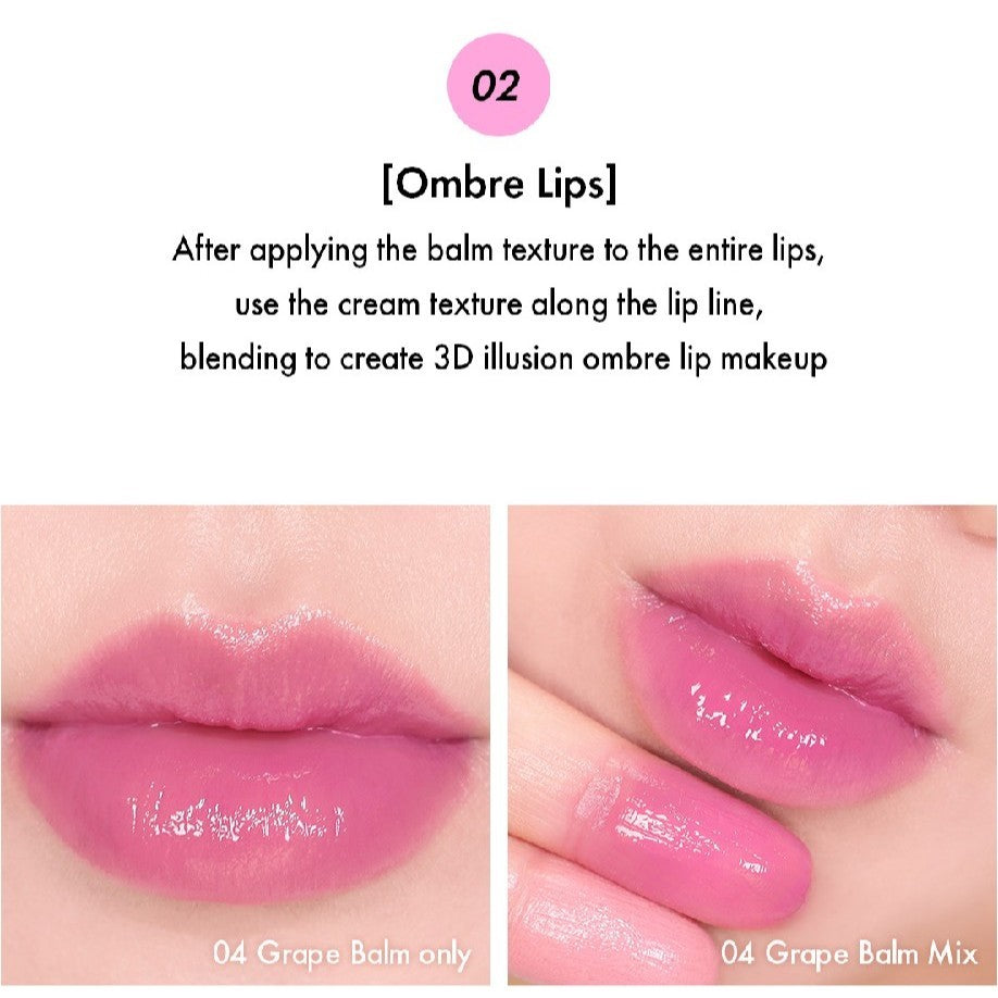 AMUSE LIP & CHEEK HEALTHY BALM, 3g (5 Shades)