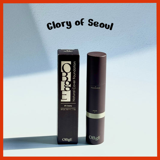 OBgE Natural Cover Foundation 13g (SPF50+, PA++++)
