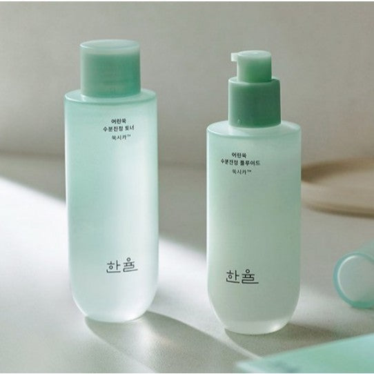 Conjunto HANYUL Pure Artemisia Watery Calming Toner 150ml + Fluid 125ml