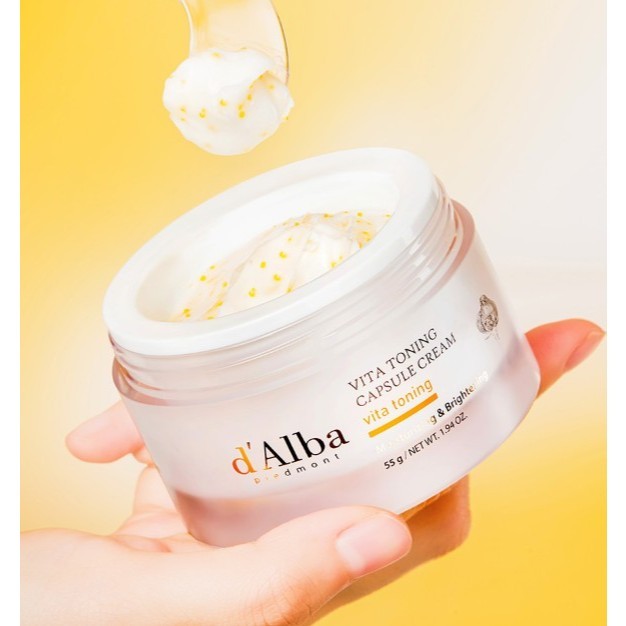 [RENEWED] d'Alba Vita Toning Capsule Cream 55g