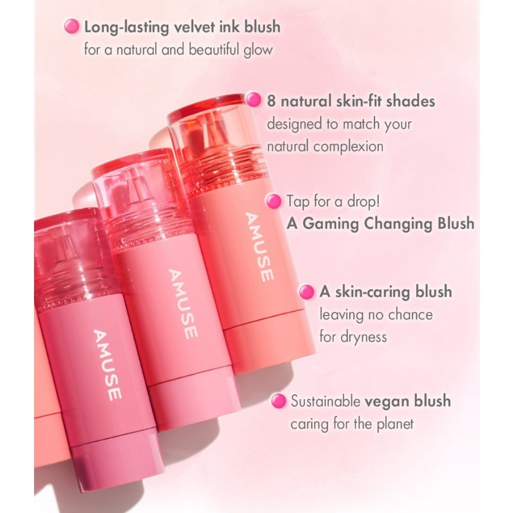 Amuse CHEECK TOK TOK, 5.5mL (8 Colors)