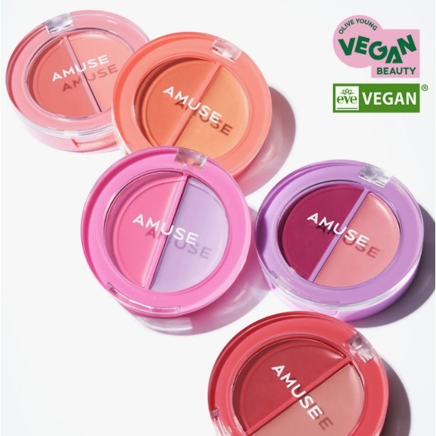 AMUSE LIP & CHEEK HEALTHY BALM, 3g (5 Shades)